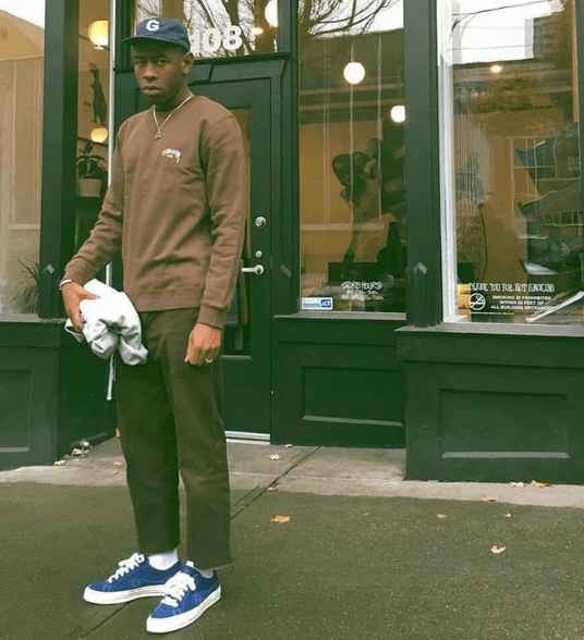 Tyler The Creator Previews Blue Golf Le Fleur X Converse One Star :  R/Streetwear