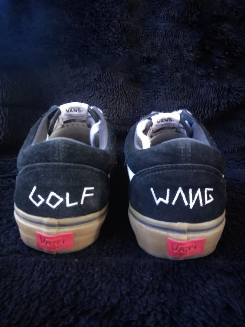 Vans Syndicate Golf Wang Old Skool Gum Sole Size 9Us Men On Tag Pair Only,  Men'S Fashion, Footwear, Sneakers On Carousell