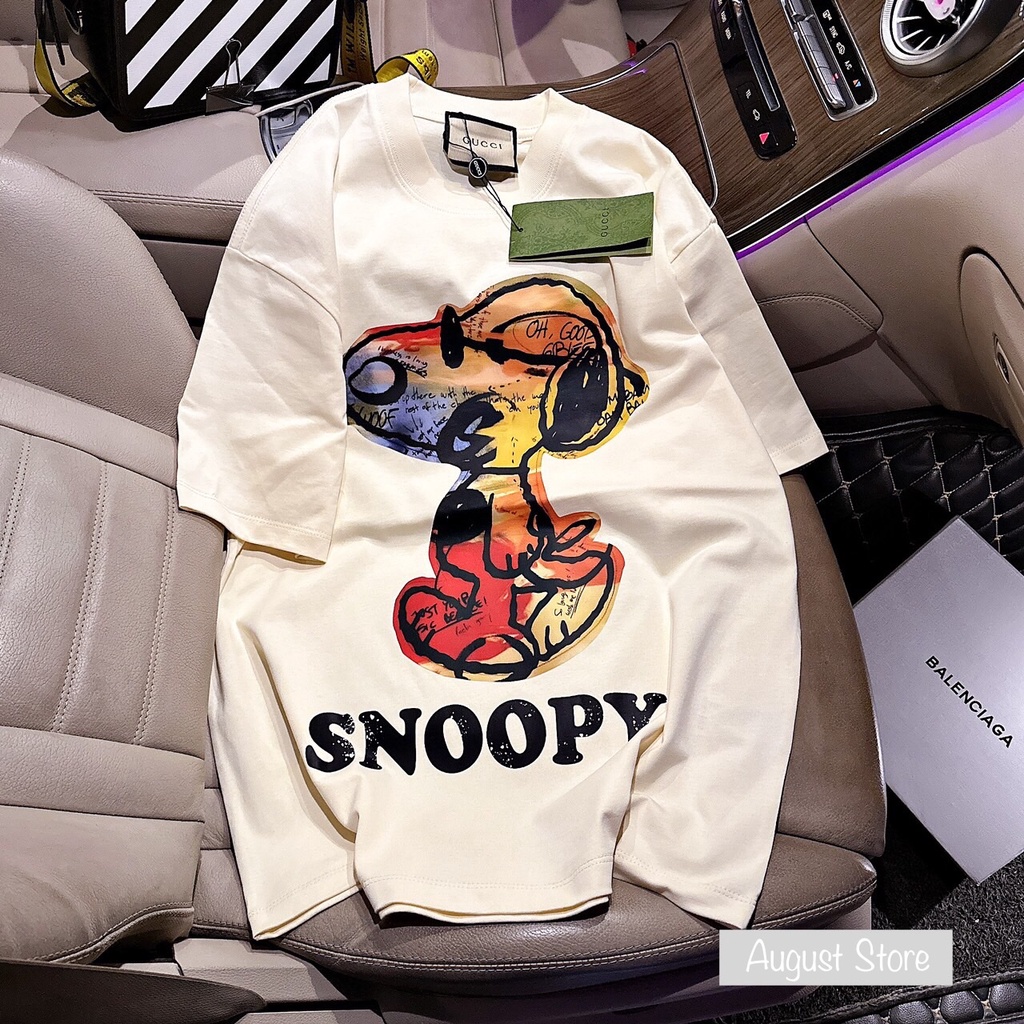 Áo Phông Gc Snoopy Thun Hoạt Hình Dáng Rộng Giấu Quần Freesize | Shopee  Việt Nam