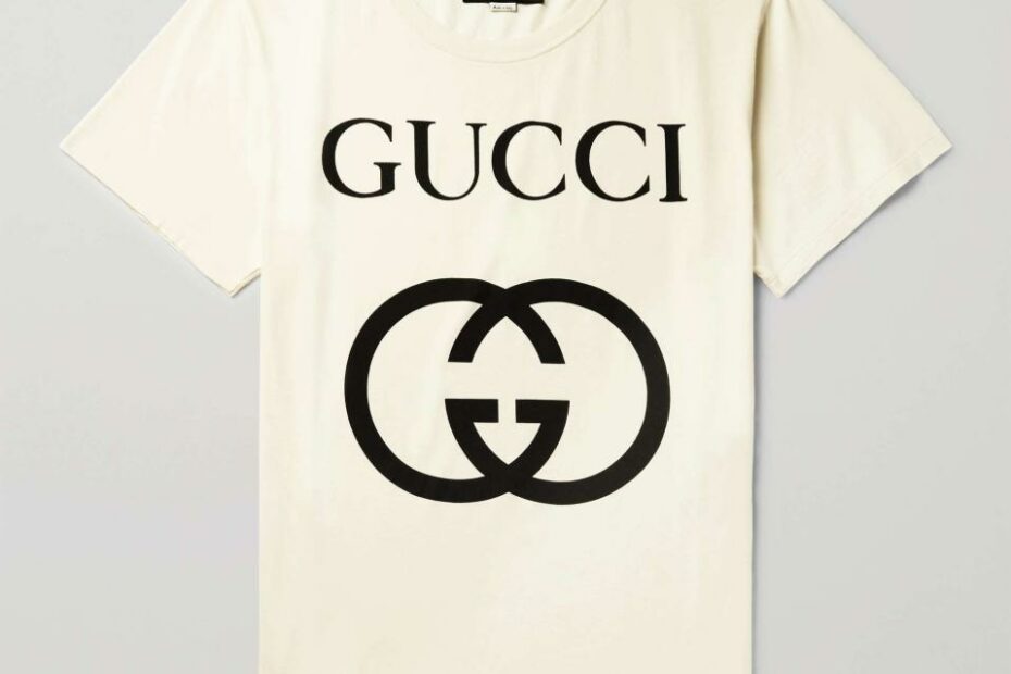 Gucci Oversized Logo-Print Cotton-Jersey T-Shirt For Men | Mr Porter