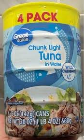 Great Value Chunk Light Tuna In Water, 12 Oz - Walmart.Com