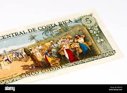 Costa Rica 5 Colones 1992 Banknote World Paper Money Unc Currency Bill |  Ebay