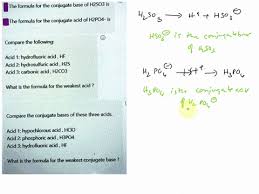 What Is The Conjugate Base Of H2Po4-? - Youtube