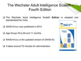 Weschsler Adult Intelligence Scale: 4Th Edition (Wisc-Iv) | Pearson