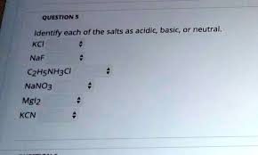 Acidic Basic And Neutral Salts - Compounds - Youtube