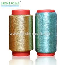 Polyester Golden Pure Lurex Tubular Fancy Yarns, For Textile Industry,  Packaging Type: Hdpe Bags At Rs 450/Kg In Sonipat